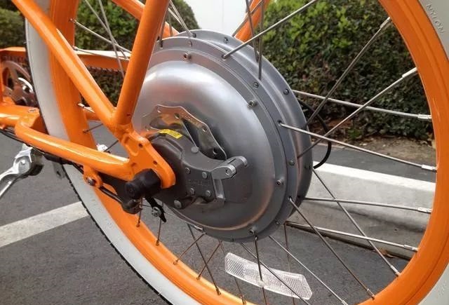 500W direct drive hub motor on the electric bicycle
