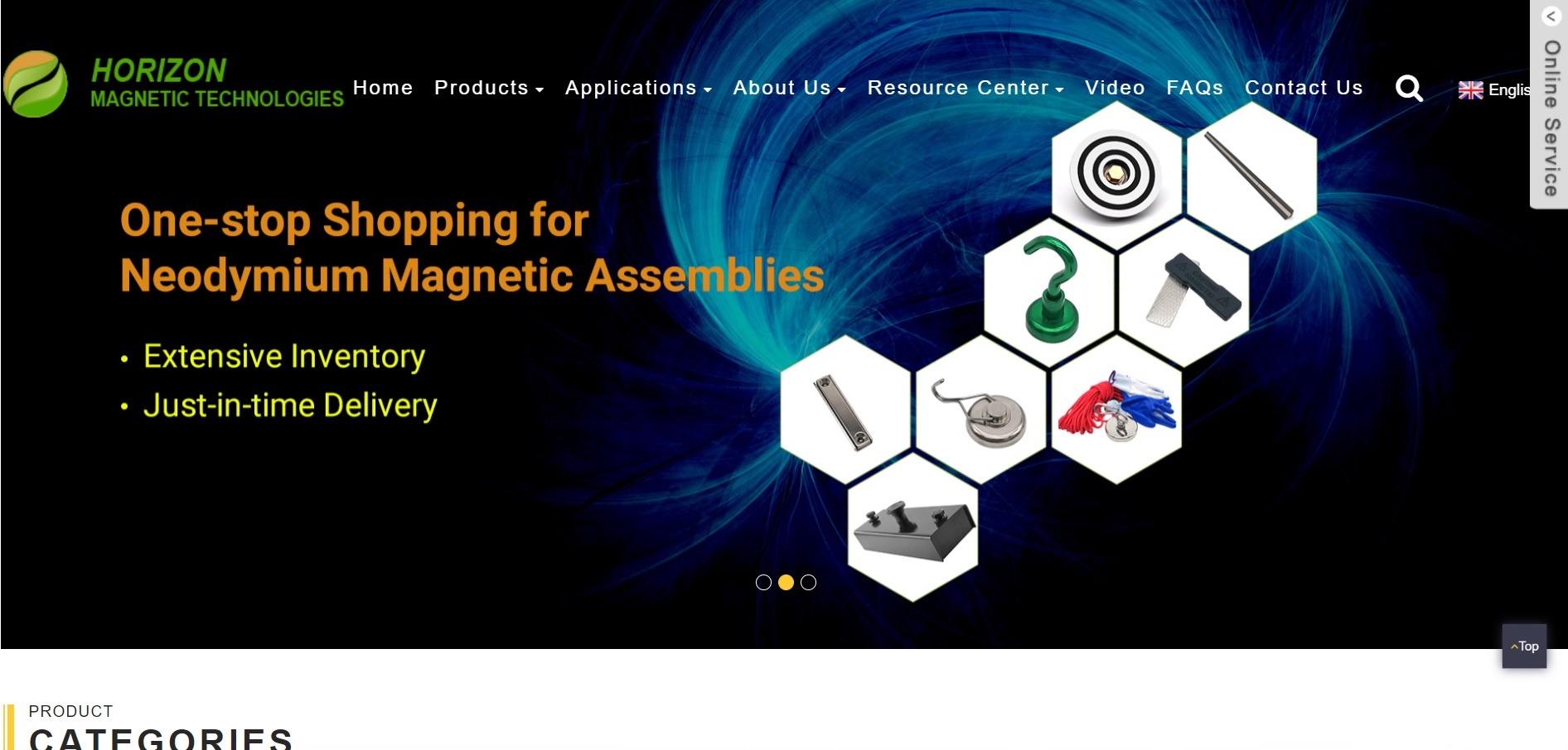 Horizon Magnetics New Website Launched Officially