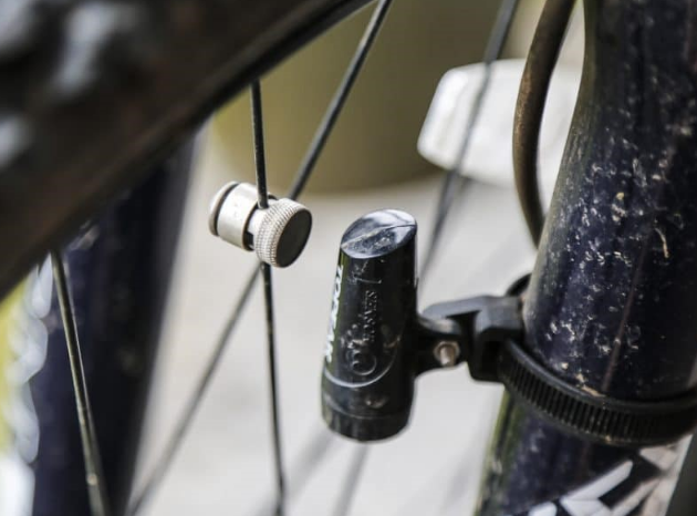 cylindrical Neodymium magnet speed sensor on the bicycle
